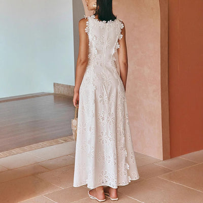Robe ajustée nouée