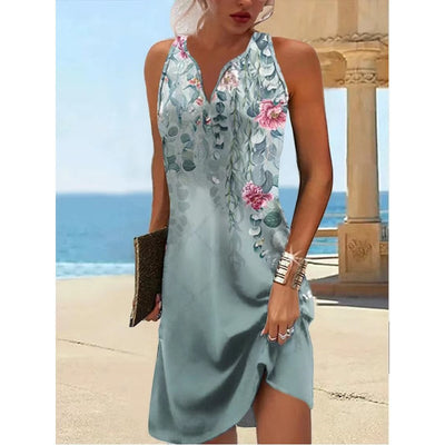 Robe chic fleurie