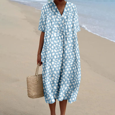 Robe de vacances imprimée