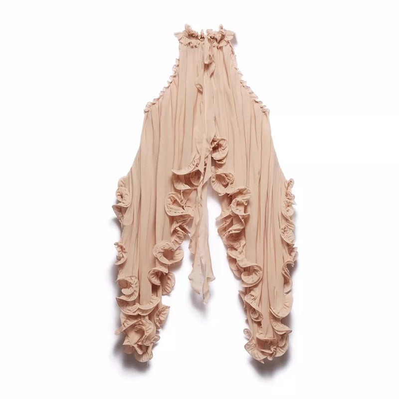 Denim Ruffle Set