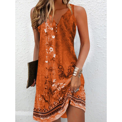 Robe chic fleurie