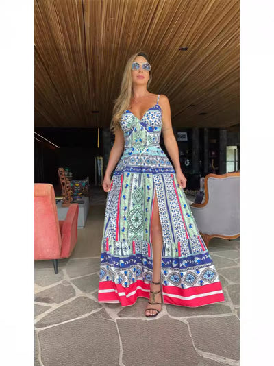 Tropical Sling Dress