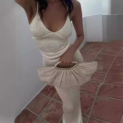 Ensemble jupe à paillettes