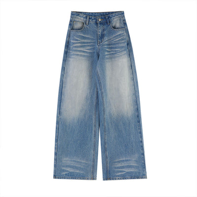 Retro Straight-leg Jeans