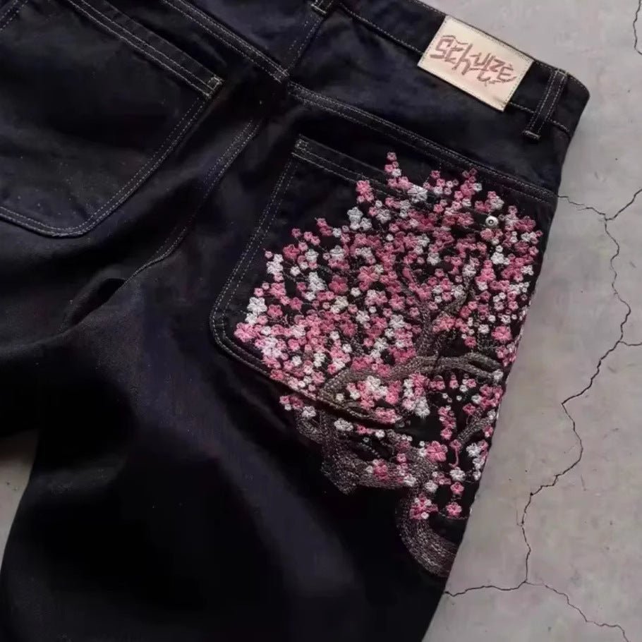 Fashion Embroidery Jeans – Women - Shé Hauté