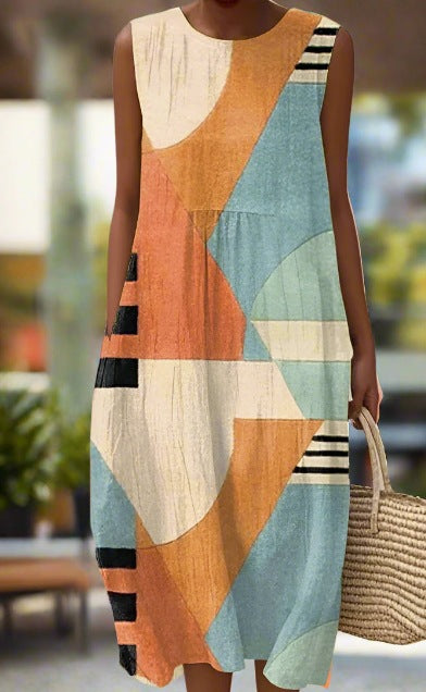 Printed Summer Maxi