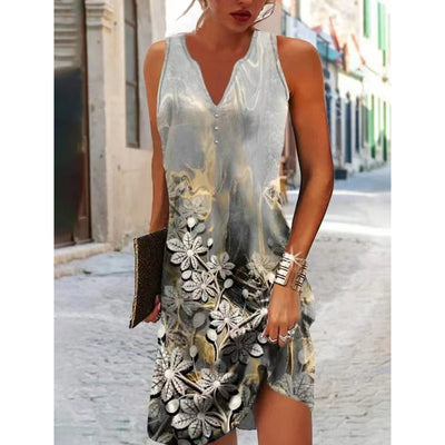Robe chic fleurie