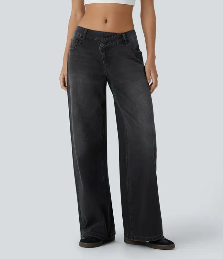 European & American Style Straight Jeans - Shé Hauté