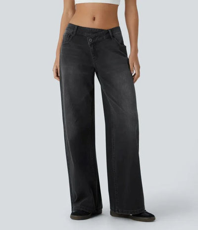 European & American Style Straight Jeans - Shé Hauté
