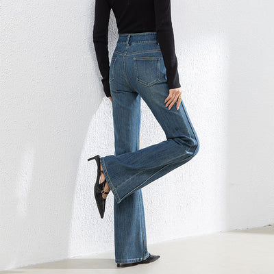 Pantalons évasés coréens