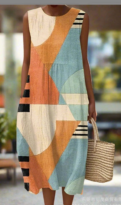 Printed Summer Maxi