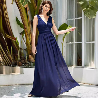 Women's High Waist Evening Gown - Shé Hauté