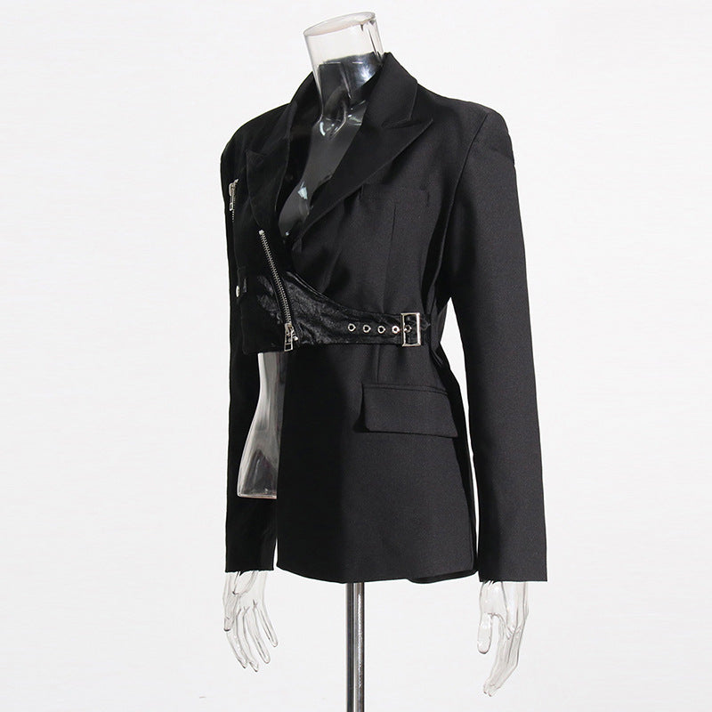 Stitch Detail Blazer