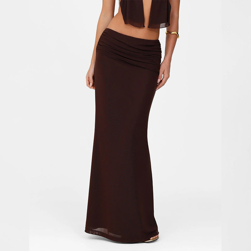 Halter Skirt Suit