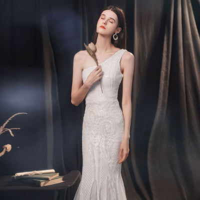 Luxury Slim Fishtail Gown – Women - Shé Hauté