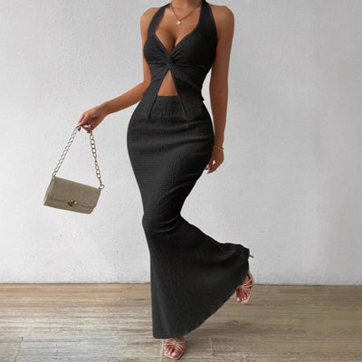 Twist Neck Crop Set