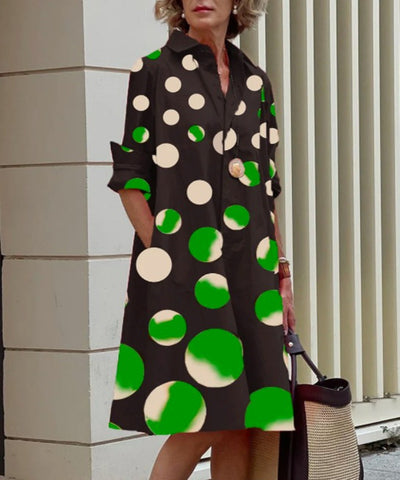 Impression de robe féminine