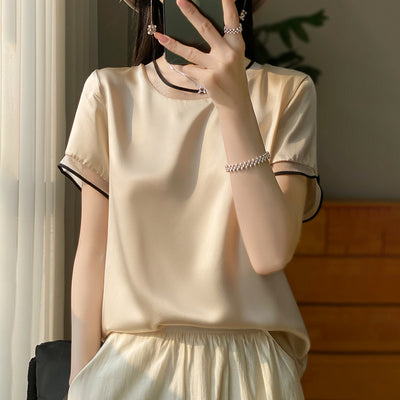 Satin Silk Tee