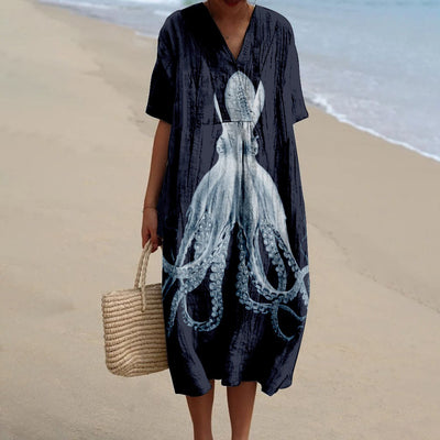 Robe de vacances imprimée