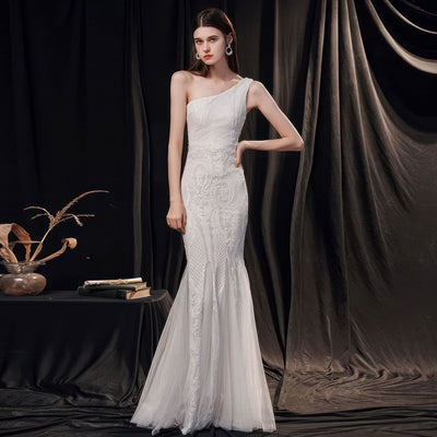 Luxury Slim Fishtail Gown – Women - Shé Hauté