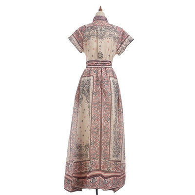 Top & Long Skirt Set