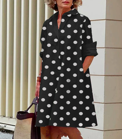 Impression de robe féminine