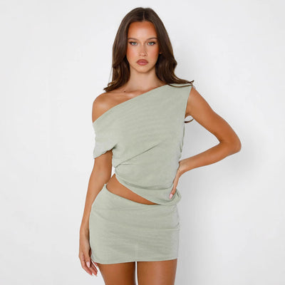 Ladies T-shirt & Skirt