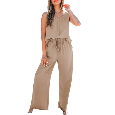 Sleeveless Fashion Suit