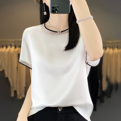 Satin Silk Tee