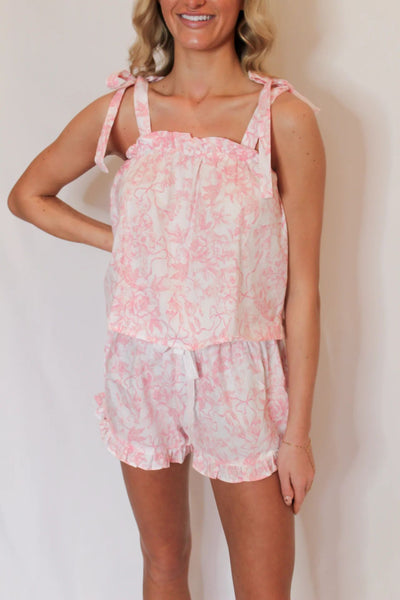Lace-up Summer Suit