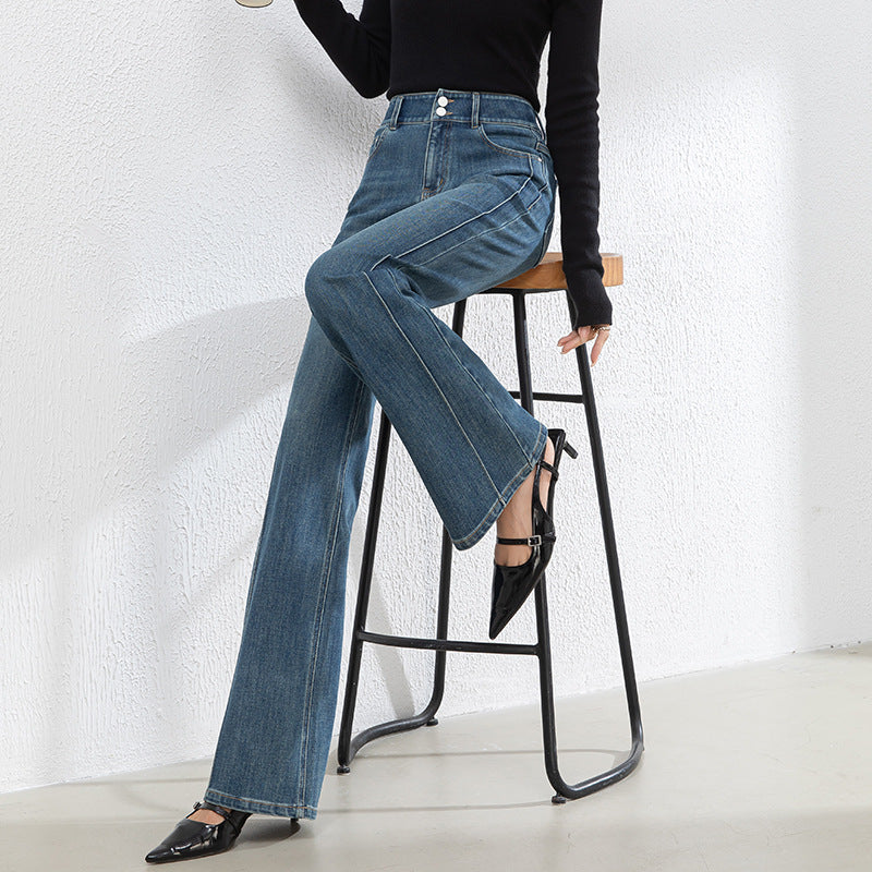 Pantalons évasés coréens