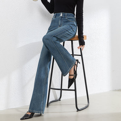 Pantalons évasés coréens