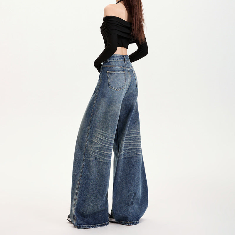 Women's Loose Fit Denim Pants - Shé Hauté