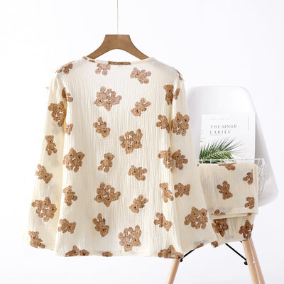 Bowknot Bear Suit Set