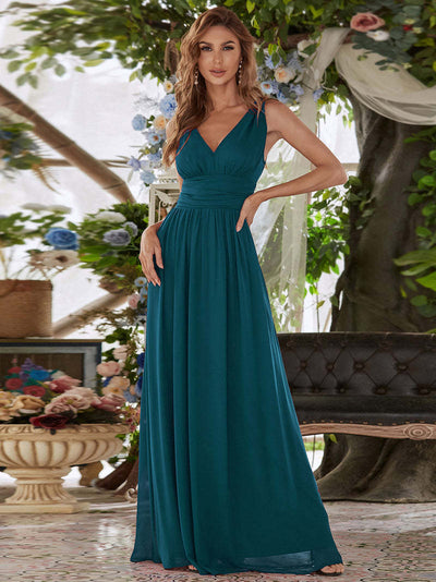 Women's High Waist Evening Gown - Shé Hauté