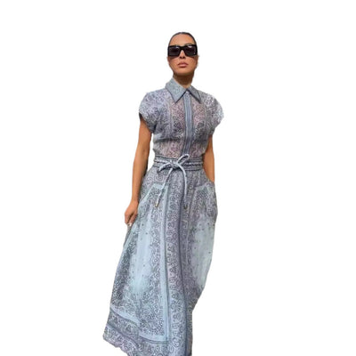 Catwalk Print Suit
