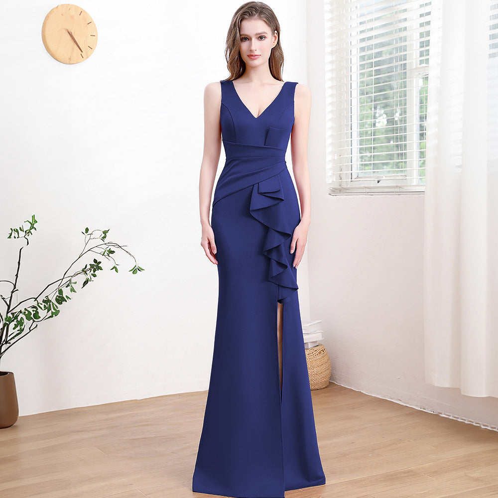 Women Luxury Simple Evening Dress - Shé Hauté