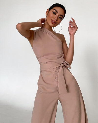 Lace-Up One-Piece