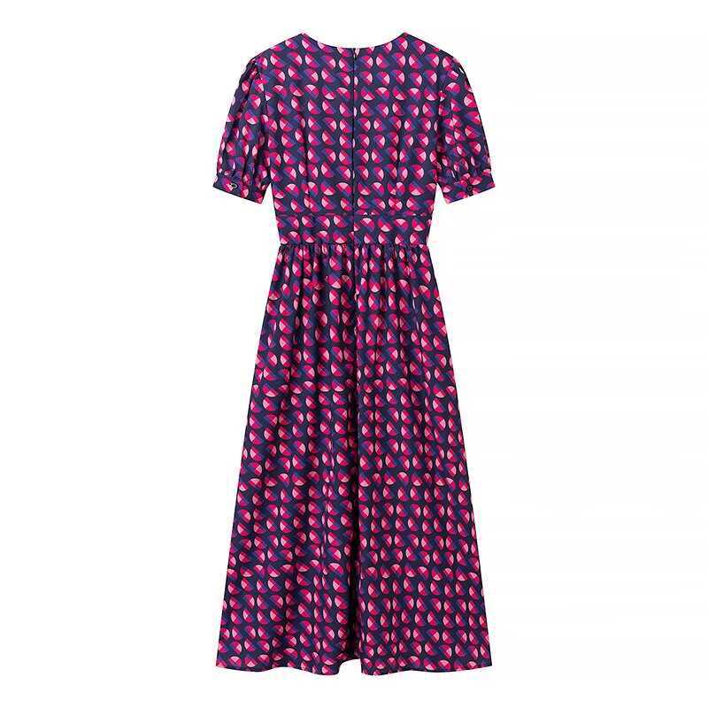 Split Hem Lady Dress