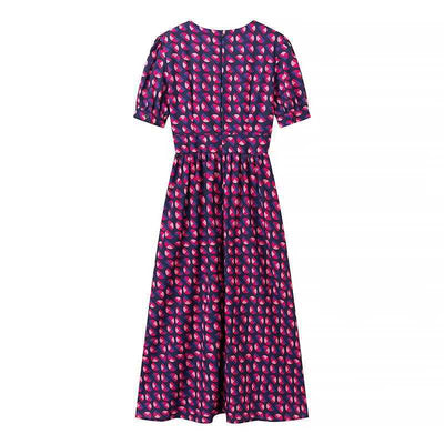 Split Hem Lady Dress