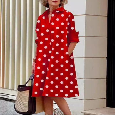 Impression de robe féminine