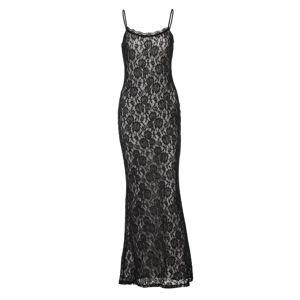 Robe à bretelles fines