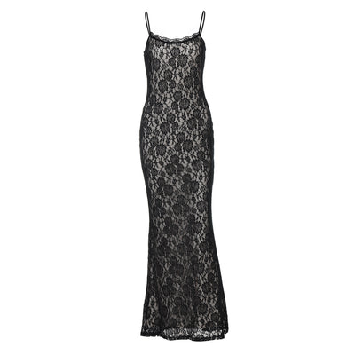 Robe à bretelles fines