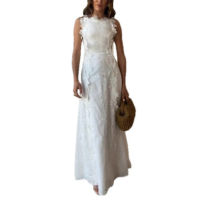 Robe ajustée nouée