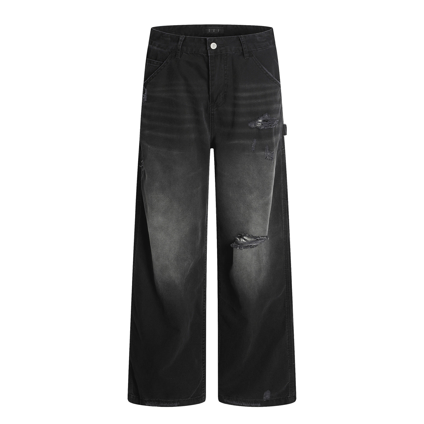 American Retro Tattered Jeans Jeans - Shé Hauté