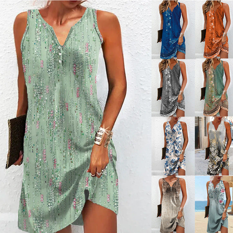 Robe chic fleurie