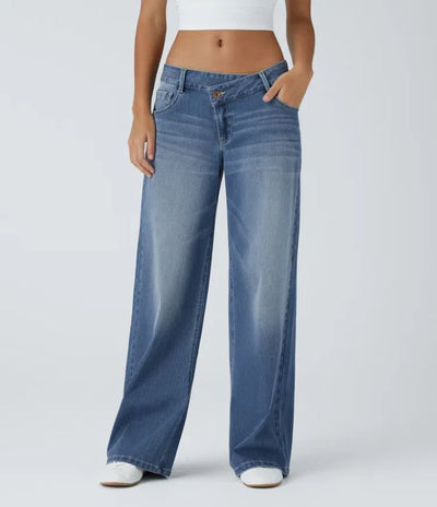 European & American Style Straight Jeans - Shé Hauté