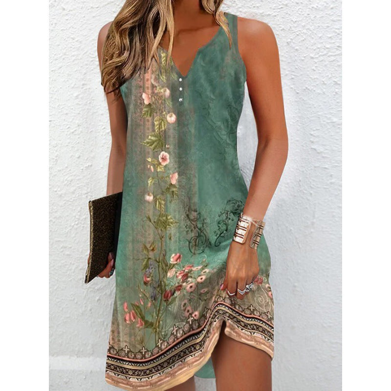 Robe chic fleurie