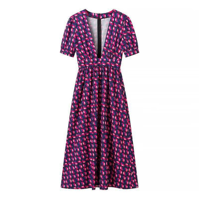 Split Hem Lady Dress