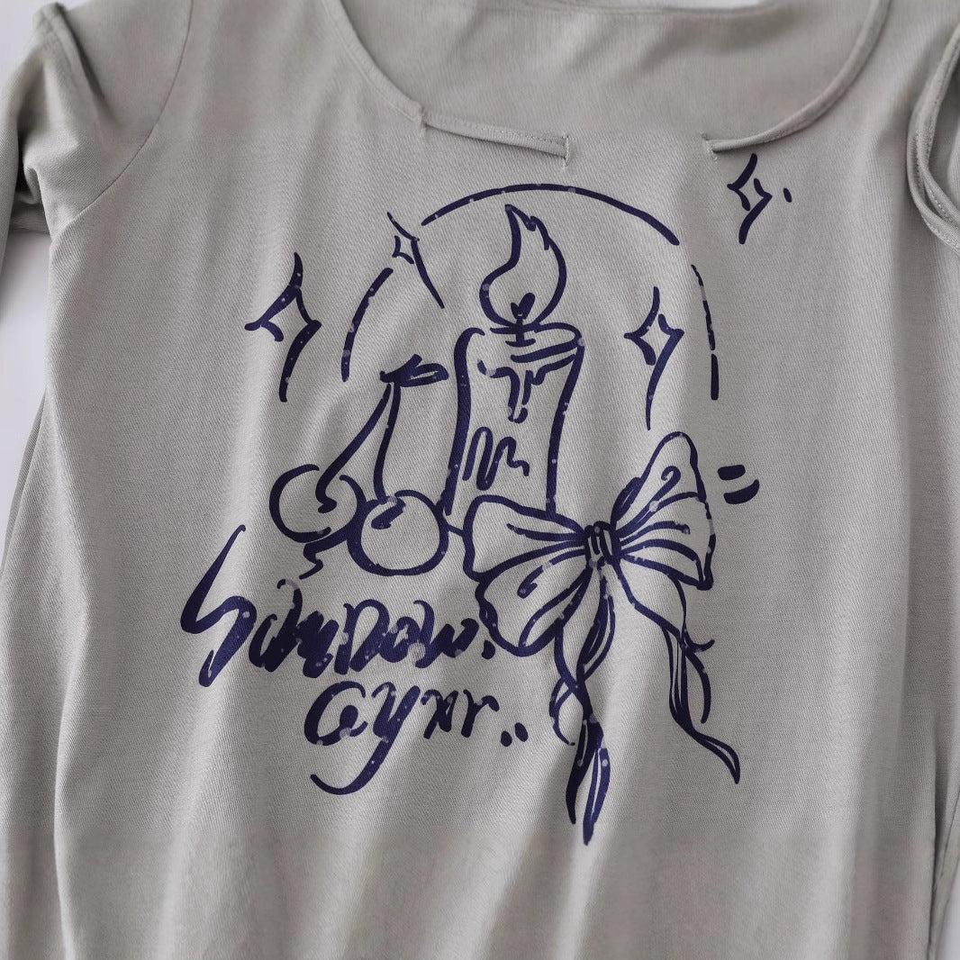Chic Shoulder T-shirt